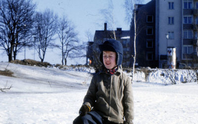 Vinter på Solna torg