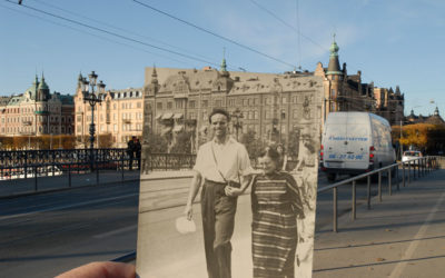 Söndagspromenad över Djurgårdsbron