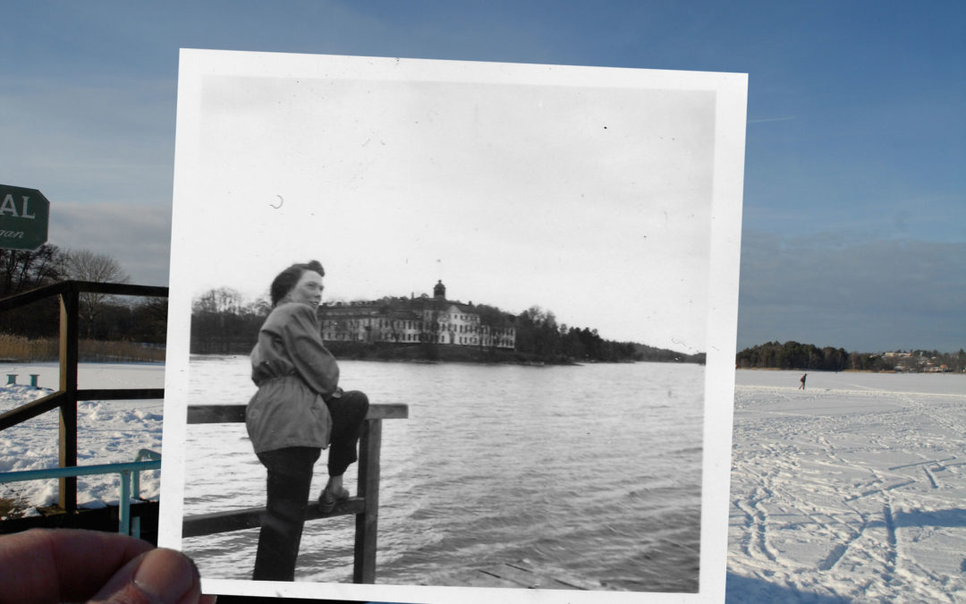 Ulriksdals slott en dag på femtitalet