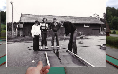 Minigolf i Rösjön