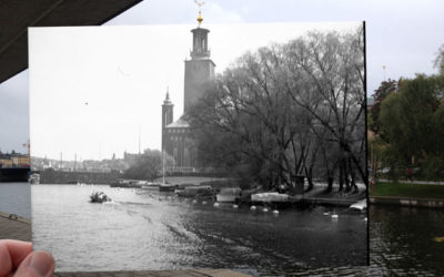 Stadshuset från kanalen