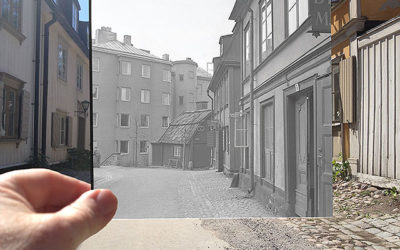 Djurgårdsstaden och Skampålens torg