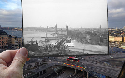 Utsikt över Slussen