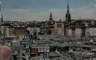 Gamla slussen vykort