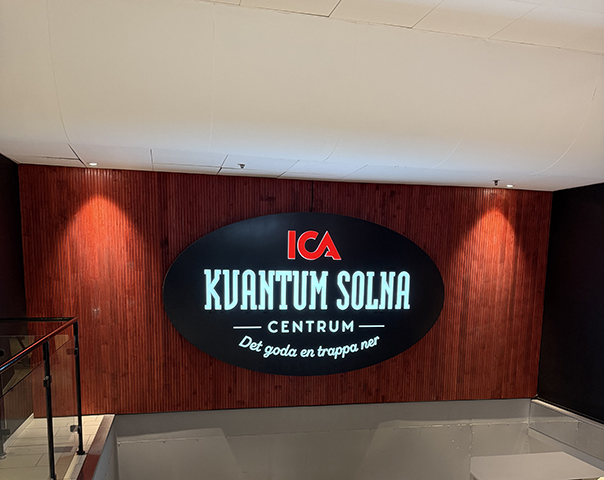 Scrooge på ICA Kvantum i Solna